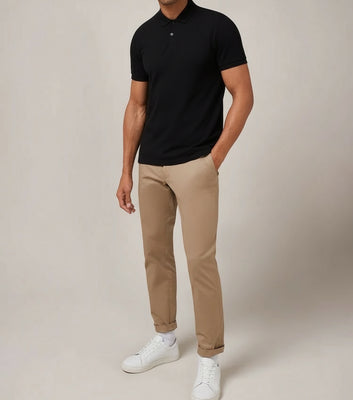 3 Pack Polo Shirts Fit Short Sleeve Jersey