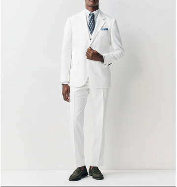 3-piece suit with (jacket, pant, shirt, & waistcoat)