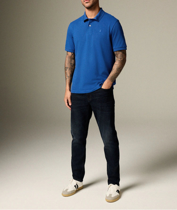 3 Pack Polo Shirts Regular Fit Short Sleeve Jersey