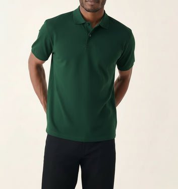 3 Pack Polo Shirts Regular Fit Short Sleeve Jersey